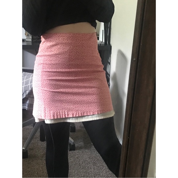 Pink Floral print skirt - Picture 5 of 5